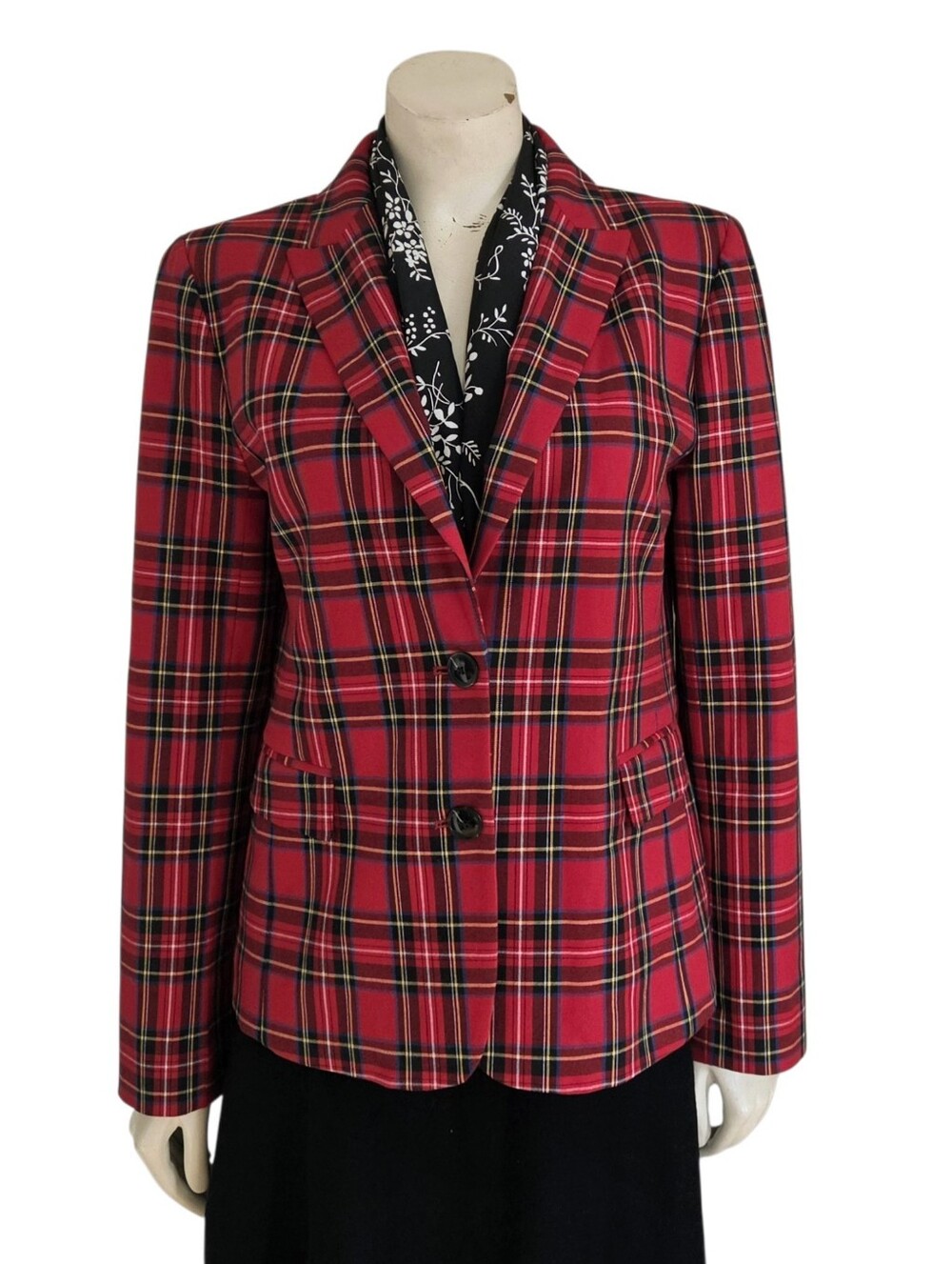J. Crew Factory Plaid Blazer Size 6